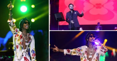  wiz khalif وماجد المهندس نجما الليلة الثانية فى مهرجان موازين
