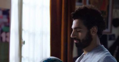 محمد صلاح ينشر صورة له من أحد تدريباته بـ"الجيم"