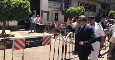 بالصور مدير أمن الجيزة يتفقد الخدمات الأمنية المعينة لتأمين الكنائس