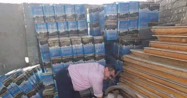 بالصور.. ضبط 25 طن جبنة غير صالحة للاستهلاك الآدمى بالبحيرة