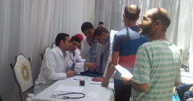 لليوم الثانى الكشف الطبى على السجناء بالقافلة الطبية بكفر الشيخ