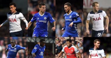 تشيلسى وتوتنهام يهيمنان على ترشيحات أفضل لاعب فى الدورى الإنجليزى