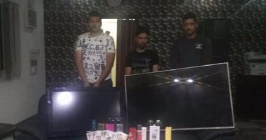 كاميرات المراقبة تكشف عن عصابة سرقة الدراجات البخارية بالشيخ زايد