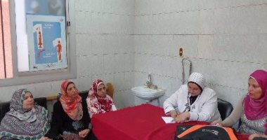 سرطان الثدى وطرق إكتشافه وعلاجه فى قافلة تمريضية بجامعة المنوفية