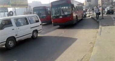 كثافات مرورية أعلى محور 26 يوليو اتجاه أكتوبر بسبب أعمال التوسعة 