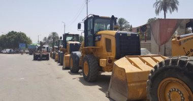 بالصور.. انطلاق حملة مكبرة لإزالة التعديات على أملاك الدولة بأسيوط