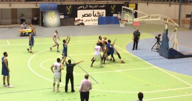 الأهلي مع سموحة والزمالك مع سبورتنج فى دورة كرة السلة