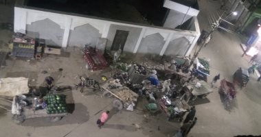حملة لمجلس مدينة الأقصر للسيطرة علي الباعة الجائلين 