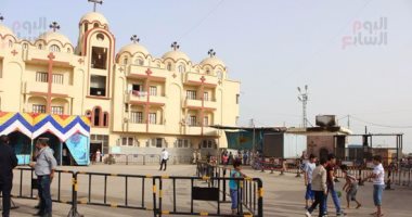مساء اليوم .. محافظ الدقهلية يزور دير القديسة دميانه 