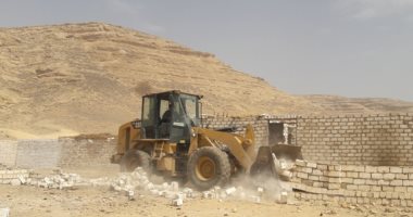 إزالة 60 حالة تعد على أراضى أملاك الدولة بأسيوط