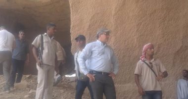 مدير آثار أسوان: العنانى أول وزير يتفقد منطقة جبل السلسلة