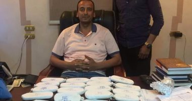 القبض على عاطل بحوزته 19 طربة حشيش فى بورسعيد