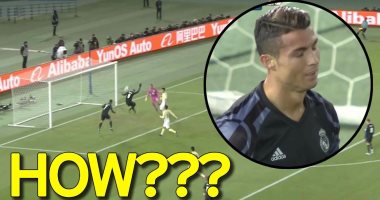 لن تصدق عينيك.. رونالدو أهدر تلك الفرص! نجم ريال مدريد يهدر هدفا محققا أمام سيلتا فيجو ويعيد ذكريات 8 أهداف لا تضيع والمرمى خال.. الدون يبدأ السلسلة بتسديدة فى السماء أمام خط المرمى بقميص مانشستر يونايتد