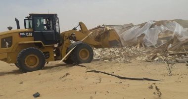بالفيديو..استرداد 3 آلاف فدان أملاك دولة فى ثانى أيام حملات الإزالة بالإسماعيلية