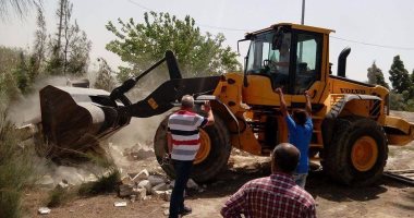 بالصور.. حى العامرية يشن حملة لاستعادة 5 أفدنة بطريق البتروكيماويات