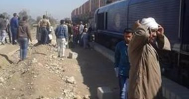 مصرع طفل وإصابة 2 فى حوادث قطارات بسوهاج
