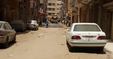 أهالى شارعى رشدى وعبد الرحيم صبرى بالمحلة الكبرى يطالبون برصف الطريق