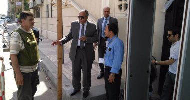 بالصور.. مساعد وزير الداخلية لغرب الدلتا يتفقد المنشآت الشرطية بالإسكندرية