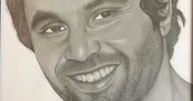 حازم إمام ينشر صورة مهداة من أحد معجبيه