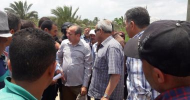 إزالة تعديات على مساحة 3 أفدنة تابعة للأوقاف بدمياط