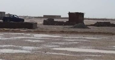 بالصور.. سقوط أمطار غزيرة بحلايب وشلاتين جنوب البحر الأحمر