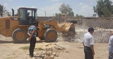 بالفيديو.. تنفيذ 40 قرار إزالة لتعديات على 5 أفدنة من أملاك الدولة ببنى سويف