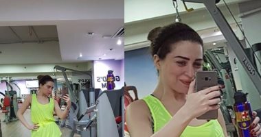مى عز الدين تنشر صورتها من الجيم: الطبيب نصحنى بتقوية عضلاتى