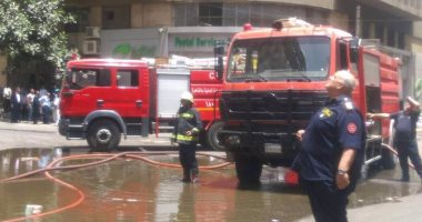الحماية المدنية تسيطر على حريق ورشة نجارة فى السلام دون إصابات
