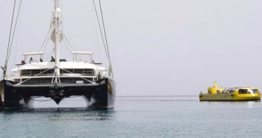بالفيديو.. مارينا بورت غالب بمرسى علم يستقبل اليخت " هيميسفير" الأكبر من فئته فى العالم 