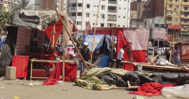 بالصور .. تنفيذ 247 قرار إزالة تعديات بحى الأربعين 