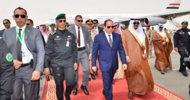 الرئيس السيسى يلتقى ترامب لبحث عدد من الملفات قبيل انطلاق قمة الرياض 