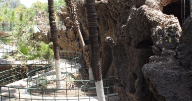بالصور.. الزراعة تعيد تشغيل شلالات مياه جبلاية القلعة بحديقة حيوان الجيزة