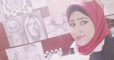 "عواجيز الكنتالوب".. سارة تحول الثمرات للوحات فنية ورسومات إبداعية