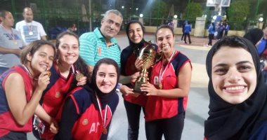 بالصور.. سيدات الصيد يحصدن لقب منطقة الجيزة فى السلة