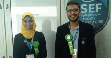 مكتبة الاسكندرية : فوز الفريق المصرى بالمركز الرابع بمعرض انتل فى لوس أنجيلوس  