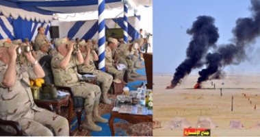 رئيس الأركان يشهد عددا من الأنشطة التدريبية بالذخيرة الحية لطلبة الحربية