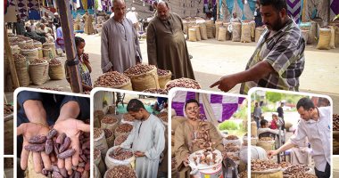 أسواق البلح  ترفع شعار "رمضان جانا"