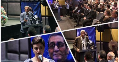 نجوم الفن والإعلام فى تأبين الناقد الراحل سمير فريد 