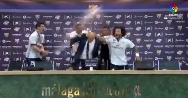 بالفيديو.. زيدان يغرق فى "البيرة" من نجوم ريال مدريد بالمؤتمر الصحفى