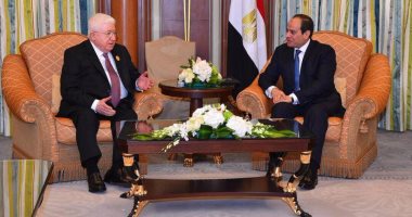 السيسي: العراق يمثل حجر زاوية للأمن القومى العربى وندعم وحدته وسيادته
