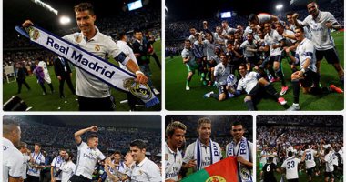ريال مدريد يحقق لقب الدورى الإسبانى للمرة 33 فى تاريخه