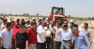 بالصور.. محافظ كفر الشيخ: إزالة تعديات على 417 فدانا على الطريق الدولى