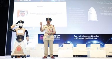 دبى تكشف عن أول شرطى آلى يقرأ المشاعر ويكشف المجرمين