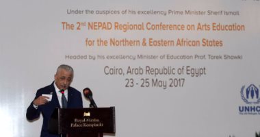 بالصور.. بدء المؤتمر الإقليمى الثانى للنيباد بحضور وزراء التعليم والثقافة