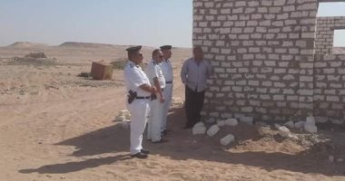 إزالة التعديات على 13 ألفا و300 فدان من أراضى أملاك الدولة بالغردقة