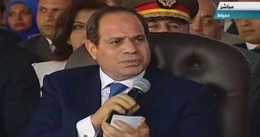الرئيس السيسي: الدول لا تبنى بالعواطف والكلام غير المدروس