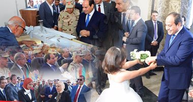بشائر الخير فى دمياط.. الرئيس يدشن مدينة للأثاث