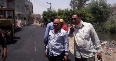 تجميل المناطق الأثرية بفوة فى كفر الشيخ ورصف عدد من الطرق