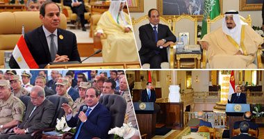 25 رسالة من "السيسى" للمصريين والعالم × 5 أيام.. مصر مش طابونة.. عمرنا ماهنكون ديل لحد.. نتبنى سياسة شريفة فى زمن عز فيه الشرف .. وطول ما أنا عايش محدش هياخد حاجة مش من حقه 