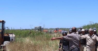 بالصور .. محافظ كفر الشيخ يرأس حملة لاسترداد 417 فدان أملاك الدولة